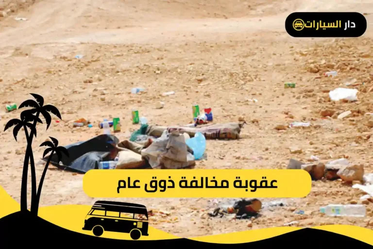 مخالفة ذوق عام